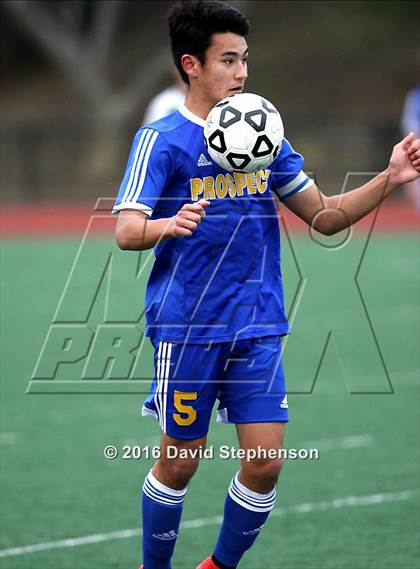 Thumbnail 3 in Prospect vs. Sacred Heart Cathedral Preparatory (CIF CCS D2 Final) photogallery.