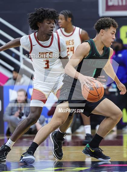 Thumbnail 1 in St. Joseph vs. Holy Innocents Episcopal (Army National Guard Hoophall Classic) photogallery.