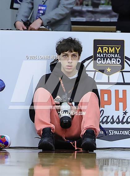 Thumbnail 2 in St. Joseph vs. Holy Innocents Episcopal (Army National Guard Hoophall Classic) photogallery.