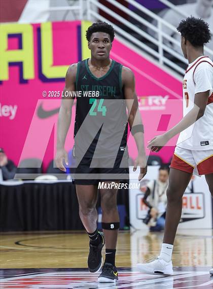 Thumbnail 3 in St. Joseph vs. Holy Innocents Episcopal (Army National Guard Hoophall Classic) photogallery.
