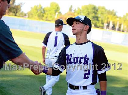 Thumbnail 2 in Calvary Christian vs. the Rock Academy (CIF SDS D5 Final) photogallery.