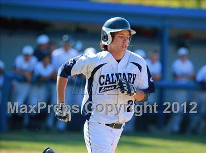 Thumbnail 3 in Calvary Christian vs. the Rock Academy (CIF SDS D5 Final) photogallery.