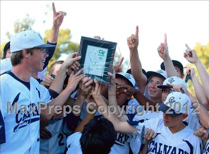 Thumbnail 2 in Calvary Christian vs. the Rock Academy (CIF SDS D5 Final) photogallery.