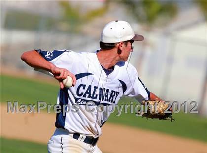 Thumbnail 3 in Calvary Christian vs. the Rock Academy (CIF SDS D5 Final) photogallery.