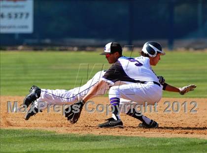 Thumbnail 2 in Calvary Christian vs. the Rock Academy (CIF SDS D5 Final) photogallery.