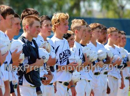 Thumbnail 2 in Calvary Christian vs. the Rock Academy (CIF SDS D5 Final) photogallery.