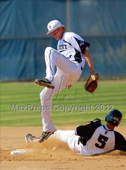 Thumbnail 2 in Calvary Christian vs. the Rock Academy (CIF SDS D5 Final) photogallery.