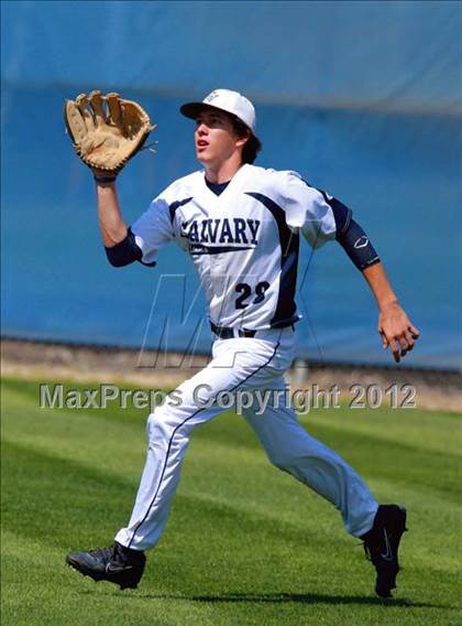 Thumbnail 3 in Calvary Christian vs. the Rock Academy (CIF SDS D5 Final) photogallery.
