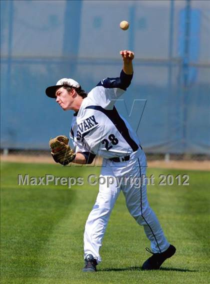 Thumbnail 2 in Calvary Christian vs. the Rock Academy (CIF SDS D5 Final) photogallery.