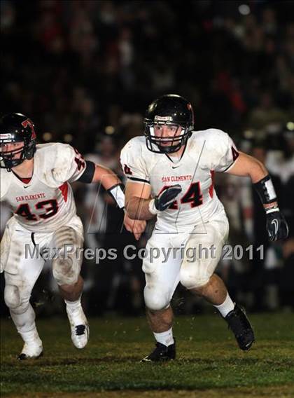 Thumbnail 3 in San Clemente vs. St. John Bosco (CIF SS Playoffs) photogallery.
