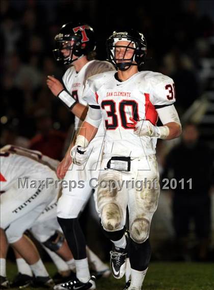 Thumbnail 2 in San Clemente vs. St. John Bosco (CIF SS Playoffs) photogallery.