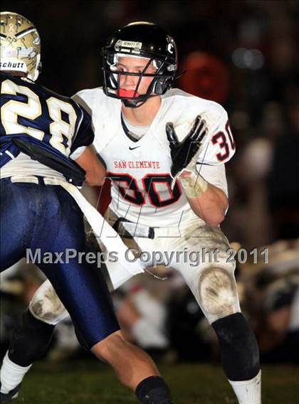 Thumbnail 1 in San Clemente vs. St. John Bosco (CIF SS Playoffs) photogallery.