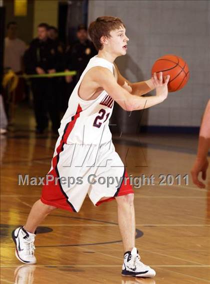 Thumbnail 3 in North Clarion vs. DuBois Central Catholic (District IX Consolation) photogallery.