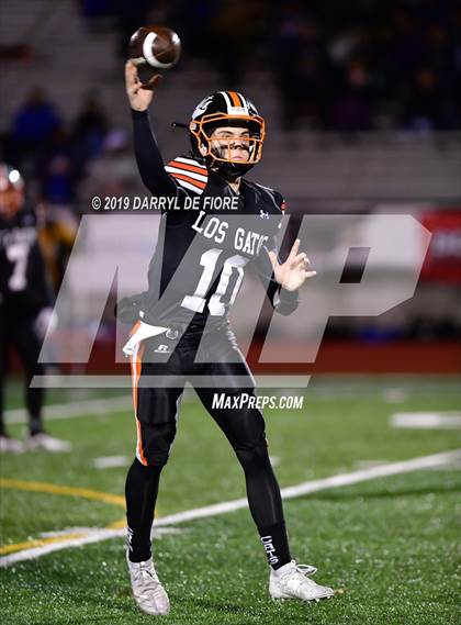 Thumbnail 1 in Los Gatos vs. Oak Grove (CIF CCS D2 Final) photogallery.