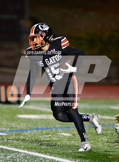 Thumbnail 2 in Los Gatos vs. Oak Grove (CIF CCS D2 Final) photogallery.