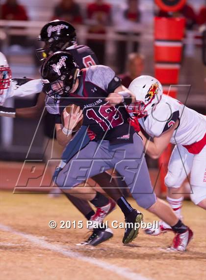 Thumbnail 3 in Chaparral vs Desert Ridge (AIA Quarterfinal Playoff) photogallery.