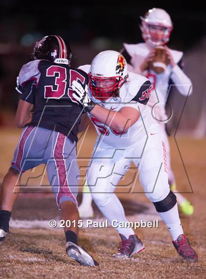 Thumbnail 2 in Chaparral vs Desert Ridge (AIA Quarterfinal Playoff) photogallery.