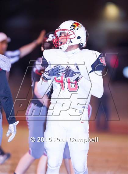Thumbnail 3 in Chaparral vs Desert Ridge (AIA Quarterfinal Playoff) photogallery.