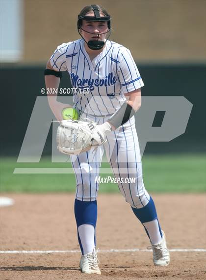Thumbnail 1 in Marysville vs Teays Valley (OHSAA D1 District Final) photogallery.