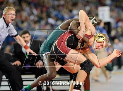 Thumbnail 2 in WIAA 3A 113 & 120 LB Championship photogallery.