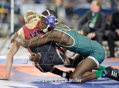 Thumbnail 2 in WIAA 3A 113 & 120 LB Championship photogallery.