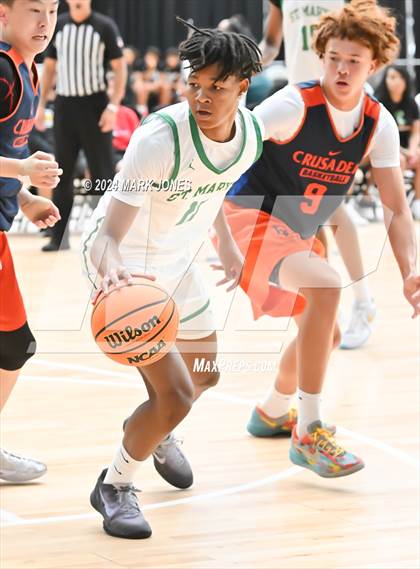 Thumbnail 3 in St. Mary's vs. Eastside Catholic (Section 7) photogallery.