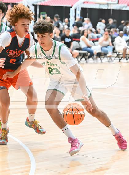 Thumbnail 2 in St. Mary's vs. Eastside Catholic (Section 7) photogallery.