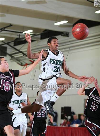 Thumbnail 1 in Perris vs. Torrance (MaxPreps Holiday Classic) photogallery.