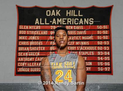 Thumbnail 2 in Oak Hill Academy (Preseason Top 10 Photo Shoot) photogallery.