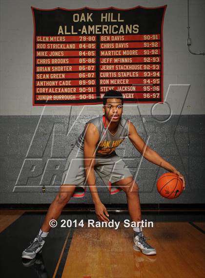 Thumbnail 3 in Oak Hill Academy (Preseason Top 10 Photo Shoot) photogallery.