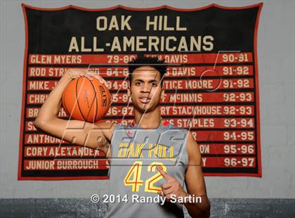 Thumbnail 2 in Oak Hill Academy (Preseason Top 10 Photo Shoot) photogallery.