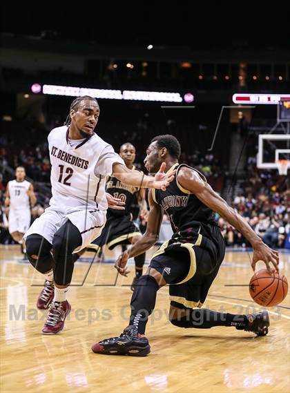 Thumbnail 2 in St. Anthony vs. St. Benedict's (Newark National Invitational) photogallery.