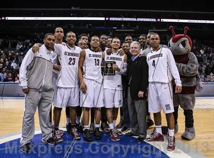Thumbnail 1 in St. Anthony vs. St. Benedict's (Newark National Invitational) photogallery.