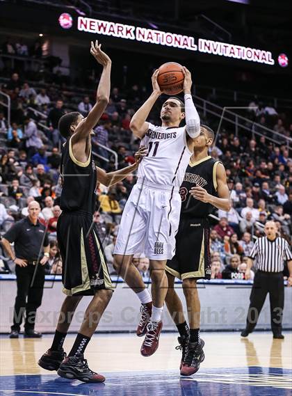 Thumbnail 3 in St. Anthony vs. St. Benedict's (Newark National Invitational) photogallery.