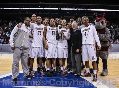 Thumbnail 2 in St. Anthony vs. St. Benedict's (Newark National Invitational) photogallery.
