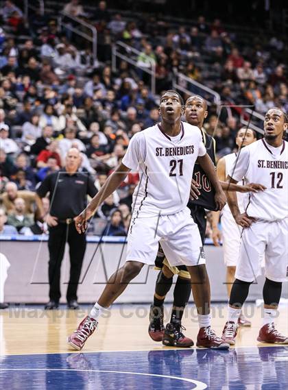 Thumbnail 1 in St. Anthony vs. St. Benedict's (Newark National Invitational) photogallery.