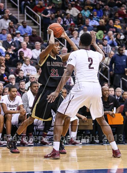 Thumbnail 1 in St. Anthony vs. St. Benedict's (Newark National Invitational) photogallery.