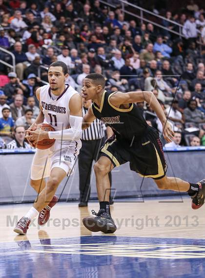 Thumbnail 1 in St. Anthony vs. St. Benedict's (Newark National Invitational) photogallery.