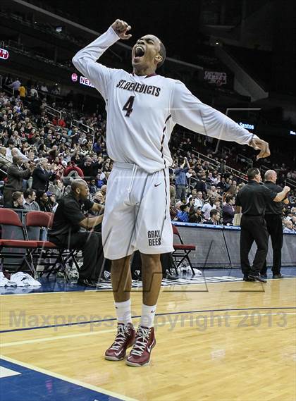Thumbnail 1 in St. Anthony vs. St. Benedict's (Newark National Invitational) photogallery.
