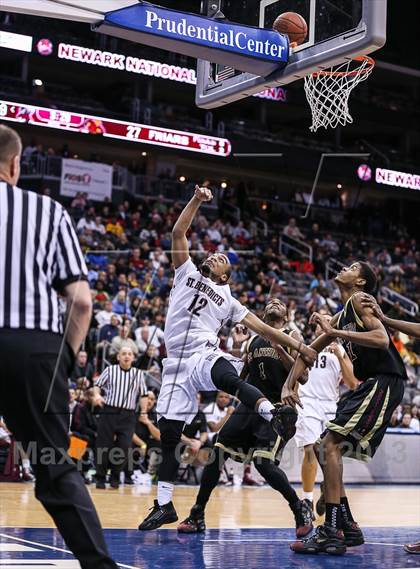 Thumbnail 1 in St. Anthony vs. St. Benedict's (Newark National Invitational) photogallery.
