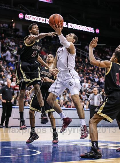Thumbnail 1 in St. Anthony vs. St. Benedict's (Newark National Invitational) photogallery.