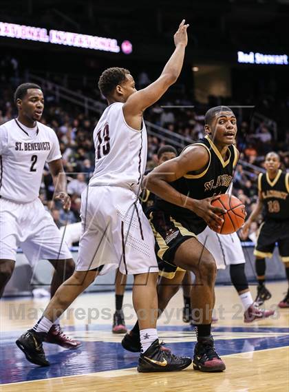 Thumbnail 3 in St. Anthony vs. St. Benedict's (Newark National Invitational) photogallery.