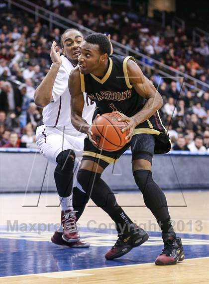 Thumbnail 1 in St. Anthony vs. St. Benedict's (Newark National Invitational) photogallery.