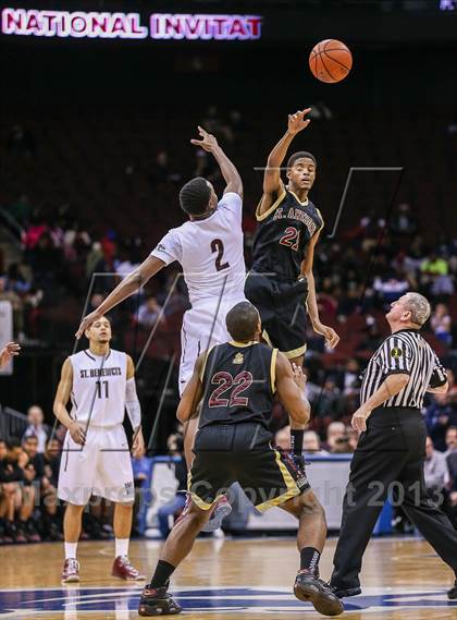 Thumbnail 1 in St. Anthony vs. St. Benedict's (Newark National Invitational) photogallery.