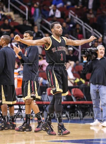 Thumbnail 2 in St. Anthony vs. St. Benedict's (Newark National Invitational) photogallery.