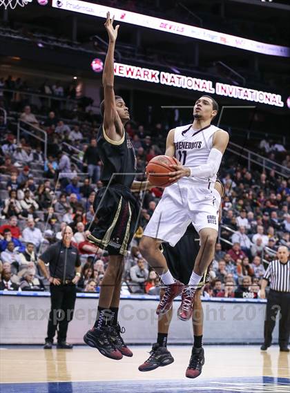 Thumbnail 1 in St. Anthony vs. St. Benedict's (Newark National Invitational) photogallery.