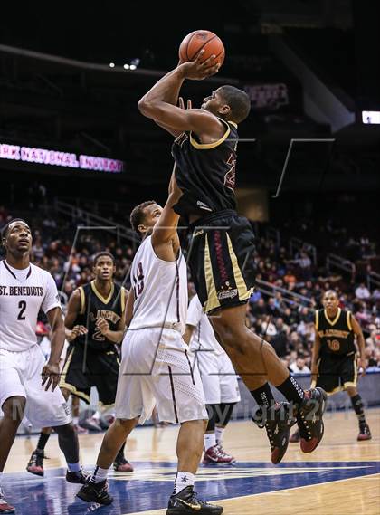 Thumbnail 2 in St. Anthony vs. St. Benedict's (Newark National Invitational) photogallery.