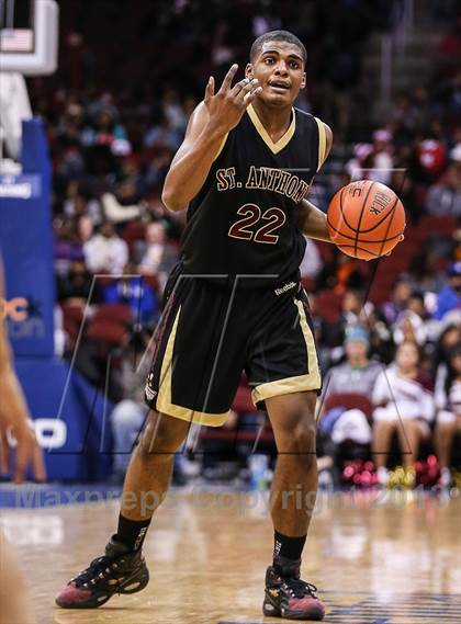 Thumbnail 1 in St. Anthony vs. St. Benedict's (Newark National Invitational) photogallery.