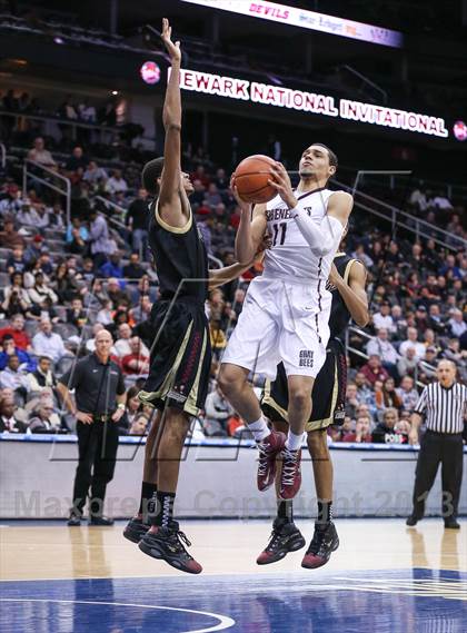 Thumbnail 2 in St. Anthony vs. St. Benedict's (Newark National Invitational) photogallery.