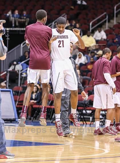 Thumbnail 1 in St. Anthony vs. St. Benedict's (Newark National Invitational) photogallery.